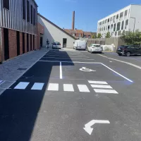 Création d'un parking